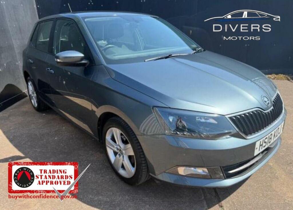 Skoda Fabia Hatchback 1.0 Tsi Se L Euro 6 Ss 201818 Grey