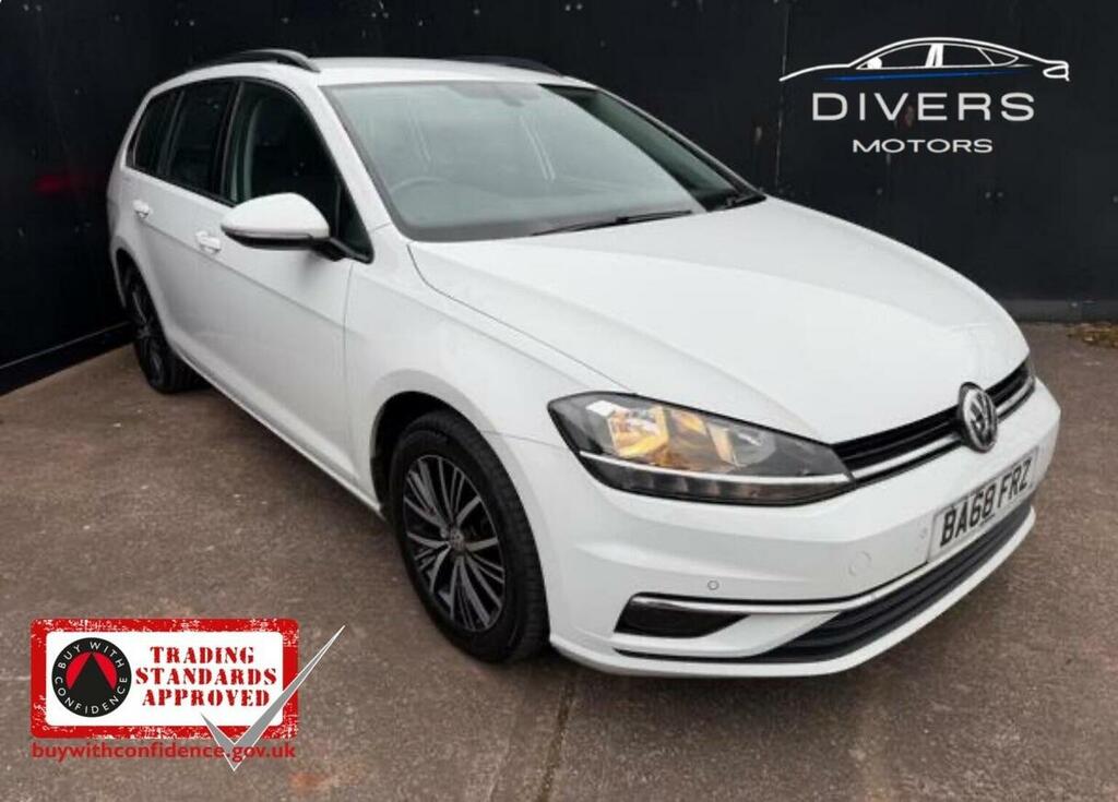 Volkswagen Golf Estate 1.6 Tdi Se Euro 6 Ss 201968 White
