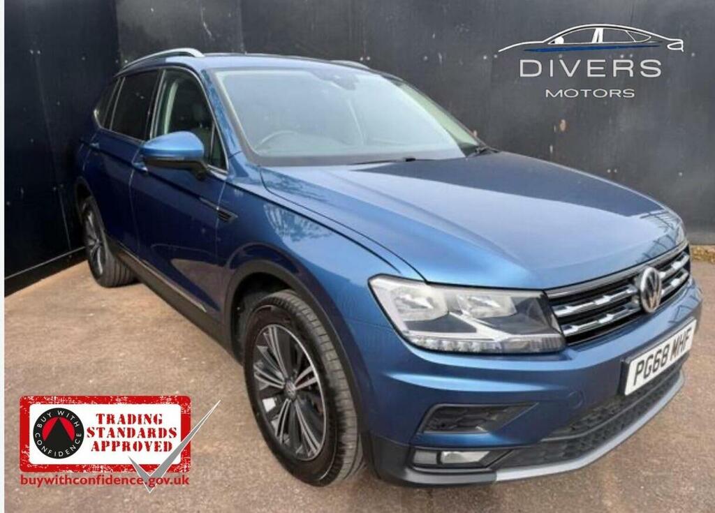 Volkswagen Tiguan Allspace Suv 2.0 Tdi Se Nav Euro 6 Ss 201968 Blue