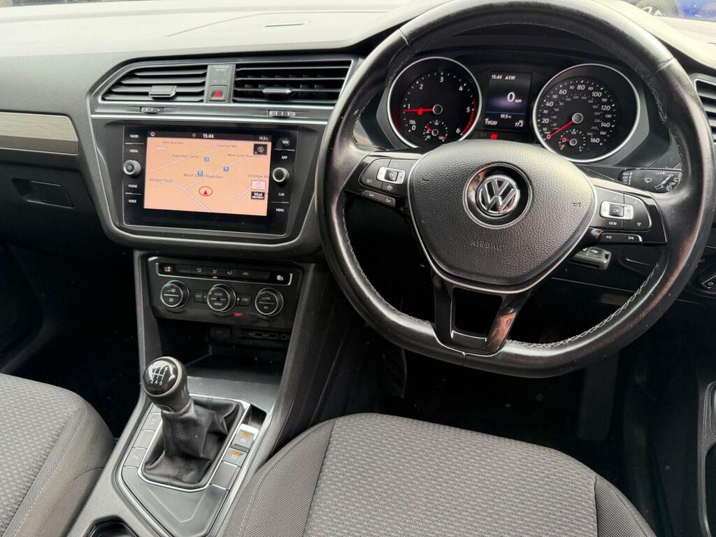 Volkswagen Tiguan Allspace Suv 2.0 Tdi Se Nav Euro 6 Ss 201968 PG68MHF Blue #2