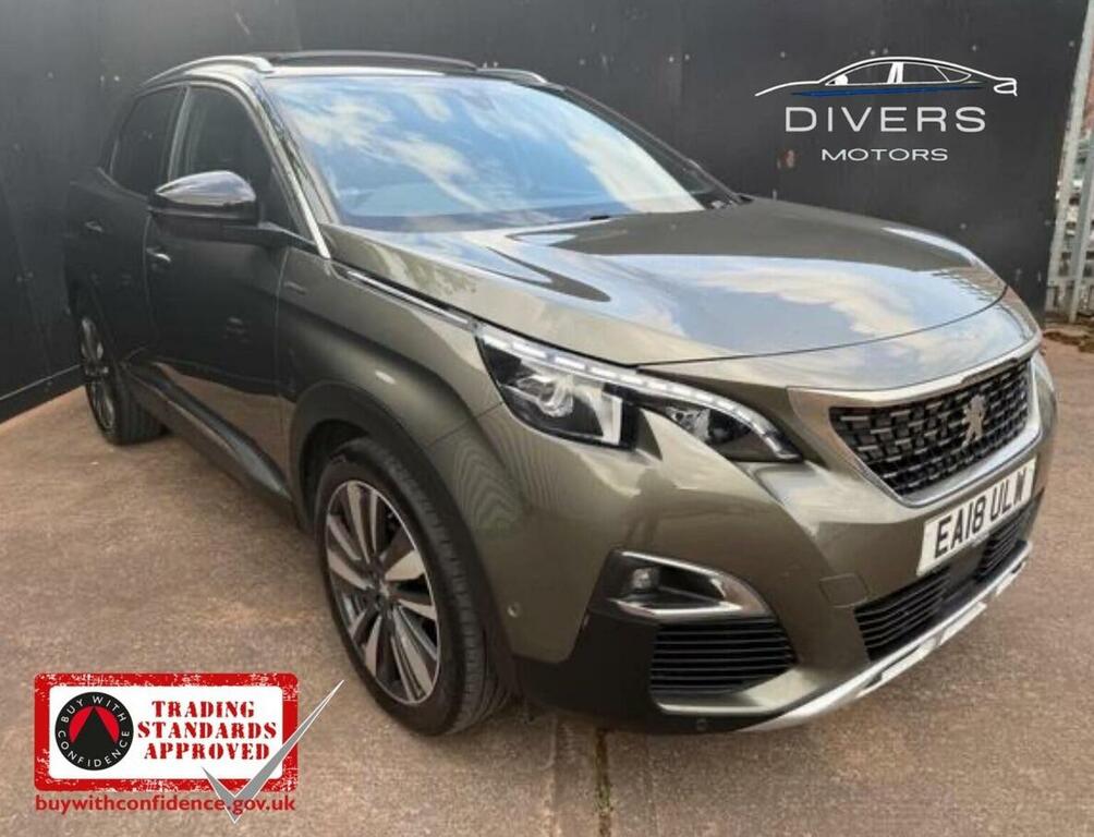 Peugeot 3008 Suv 1.6 Bluehdi Gt Line Premium Euro 6 Ss Grey