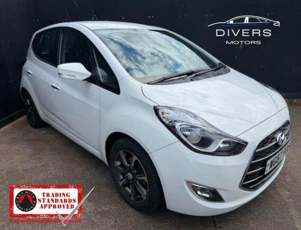 Hyundai Ix20 Hatchback 1.4 Blue Drive Se Euro 6 Ss 2017 White