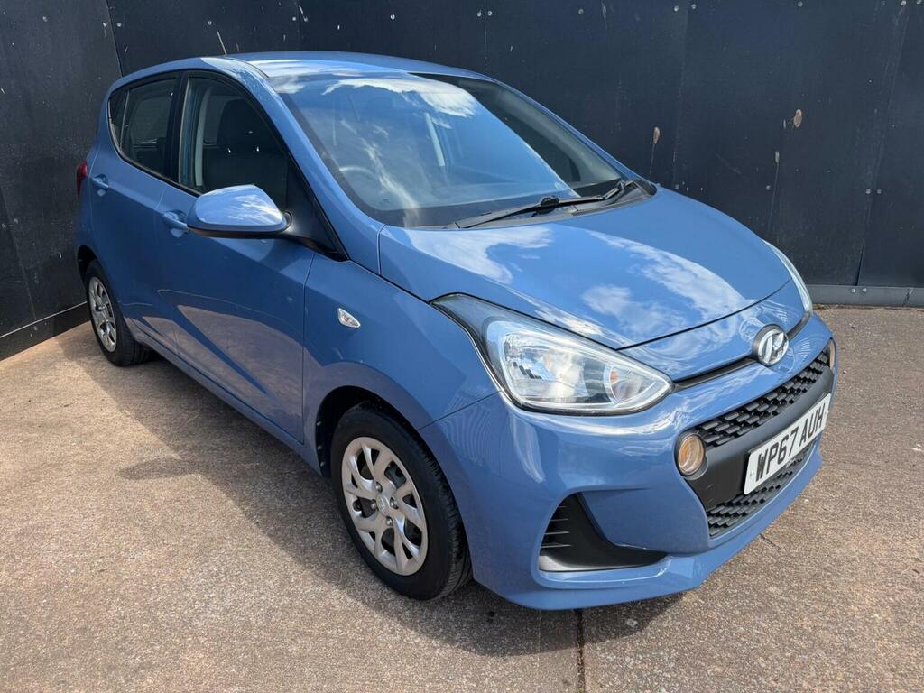 Hyundai I10 Hatchback 1.0 Se Euro 6 201767 Blue