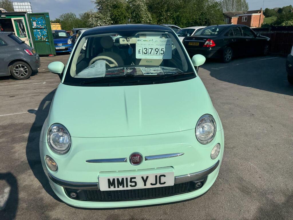 Fiat 500 1.2 Lounge Euro 6 S S MM15YJC Green #2