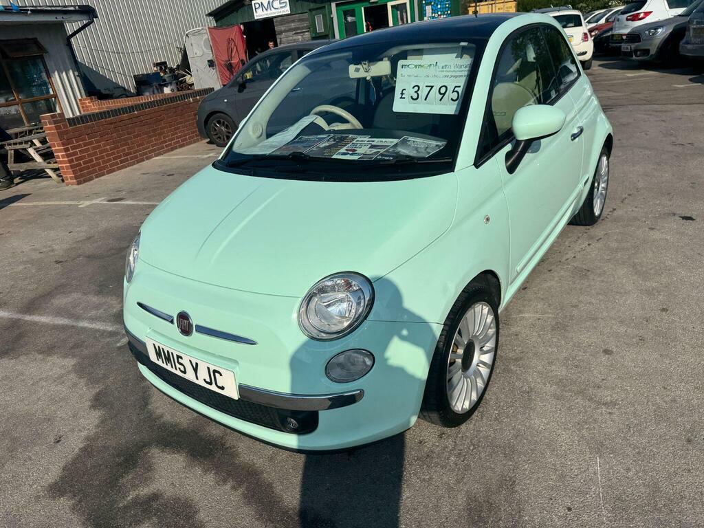 Fiat 500 1.2 Lounge Euro 6 S S MM15YJC Green #4