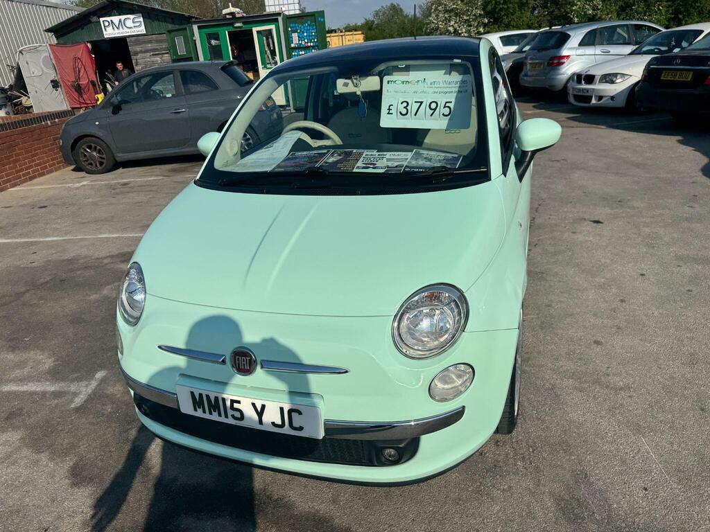 Fiat 500 1.2 Lounge Euro 6 S S MM15YJC Green #3