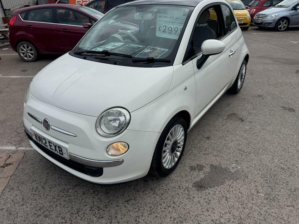 Fiat 500 1.2 Lounge Euro 5 S S WM12EXB White #6
