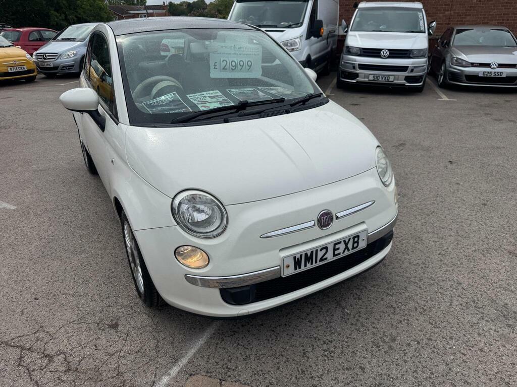 Fiat 500 1.2 Lounge Euro 5 S S WM12EXB White #3