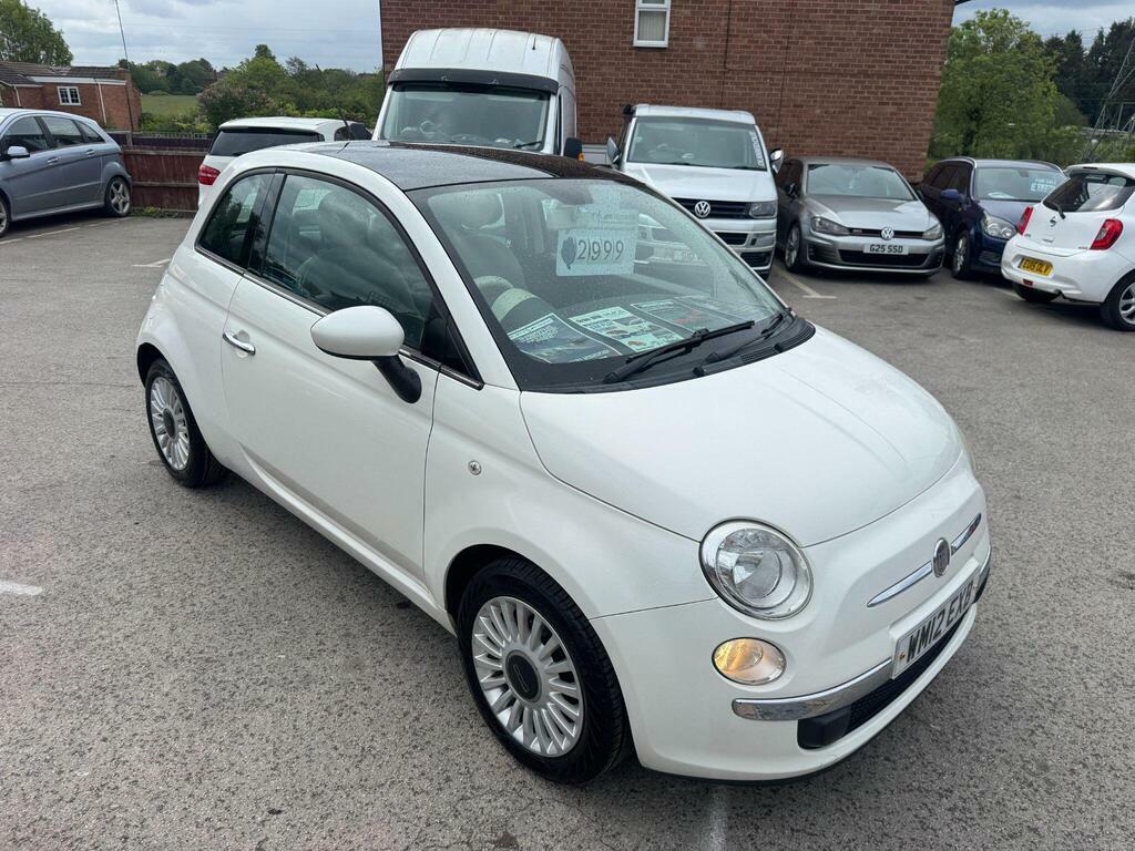 Fiat 500 1.2 Lounge Euro 5 S S White