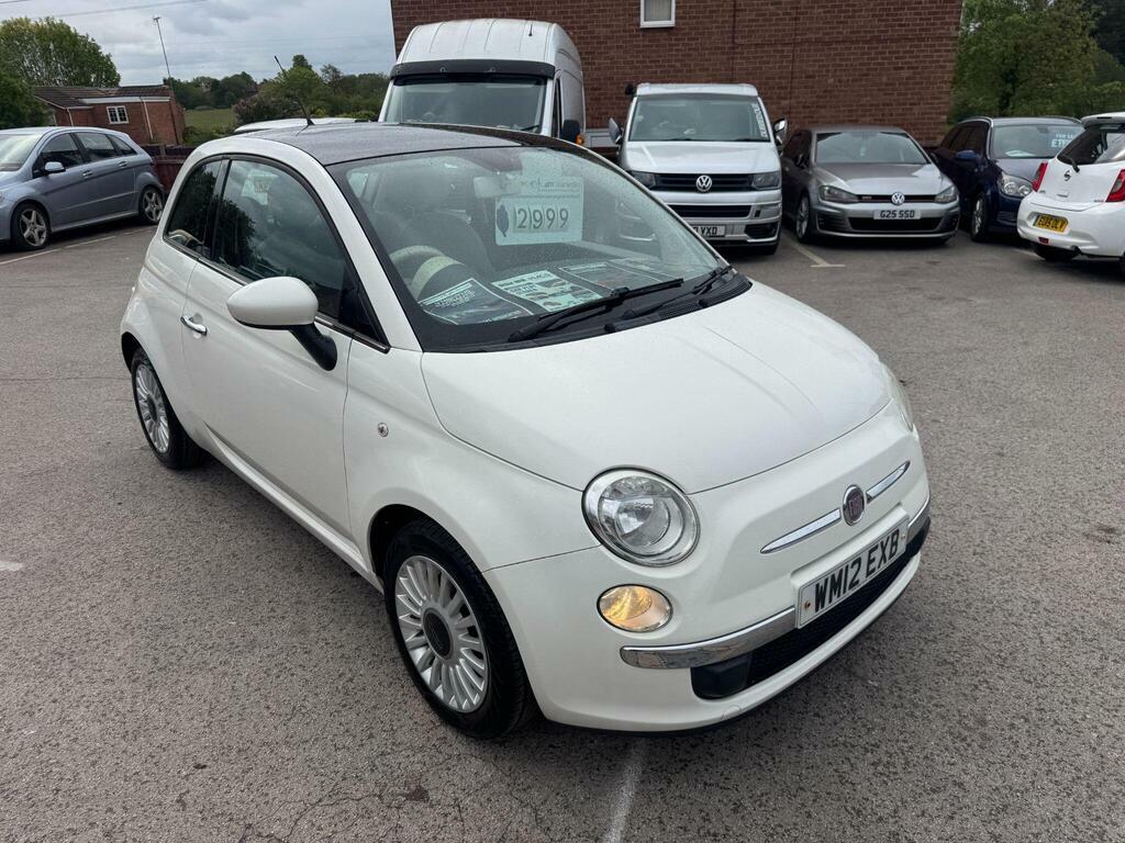 Fiat 500 1.2 Lounge Euro 5 S S WM12EXB White #2