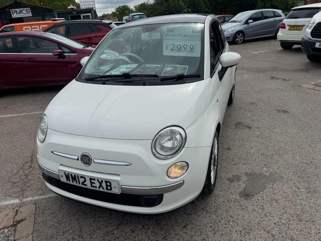 Fiat 500 1.2 Lounge Euro 5 S S WM12EXB White #5