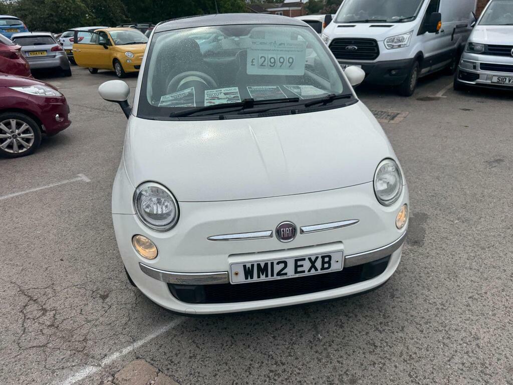 Fiat 500 1.2 Lounge Euro 5 S S WM12EXB White #4