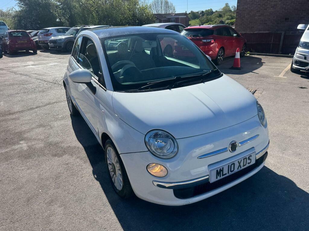 Fiat 500 1.2 Lounge Dualogic Euro 4 White #2