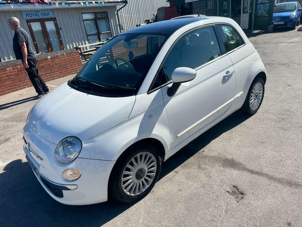 Fiat 500 1.2 Lounge Dualogic Euro 4 White #6