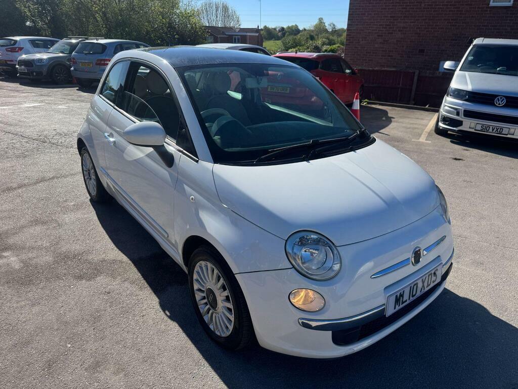 Fiat 500 1.2 Lounge Dualogic Euro 4 White