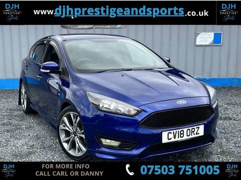 Ford Focus 1.0T Ecoboost St-line Blue