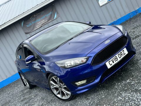 Ford Focus 1.0T Ecoboost St-line CV18ORZ Blue #2