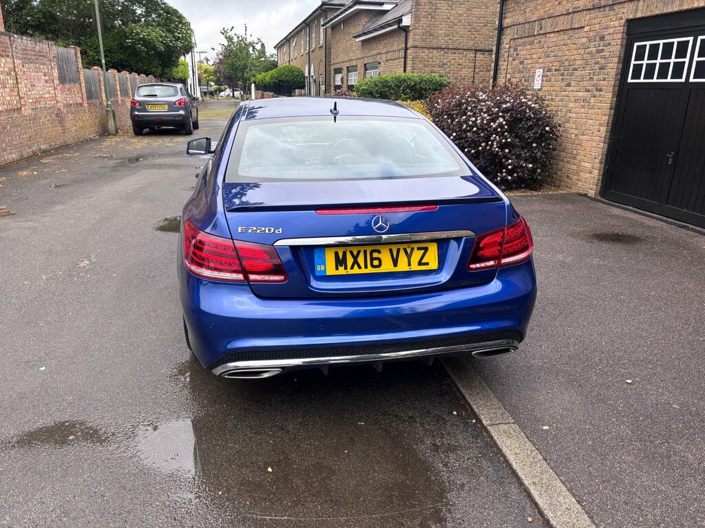 Mercedes-Benz E Class 2.1 E220d Amg Line Edition Coupe G-tron MX16VYZ Blue #6
