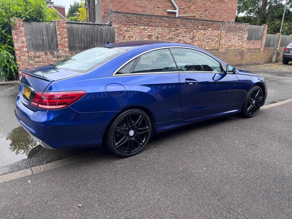 Mercedes-Benz E Class 2.1 E220d Amg Line Edition Coupe G-tron MX16VYZ Blue #4