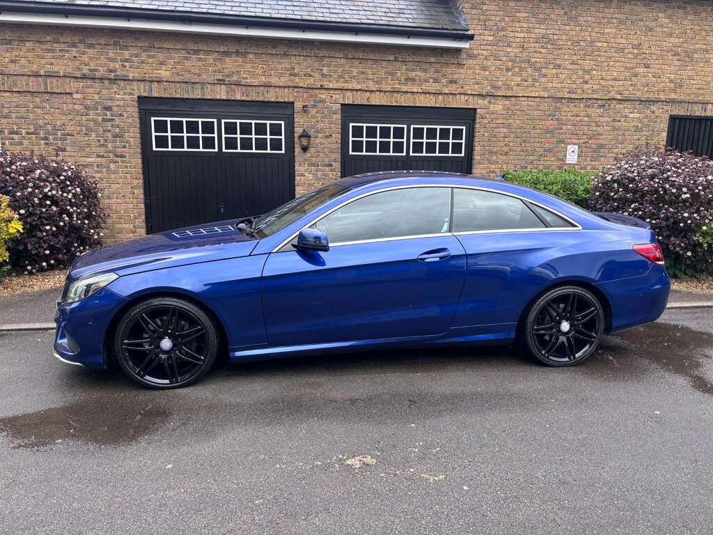 Mercedes-Benz E Class 2.1 E220d Amg Line Edition Coupe G-tron MX16VYZ Blue #2