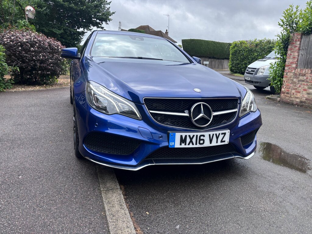 Mercedes-Benz E Class 2.1 E220d Amg Line Edition Coupe G-tron MX16VYZ Blue #5