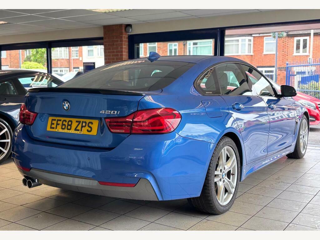 BMW 4 Series Gran Coupe 2.0 420I Gpf M Sport Euro 6 S S Blue #4