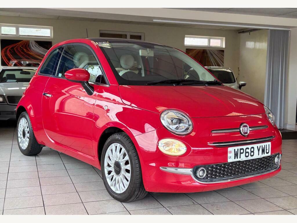 Fiat 500 1.2 Lounge Euro 6 S S Red