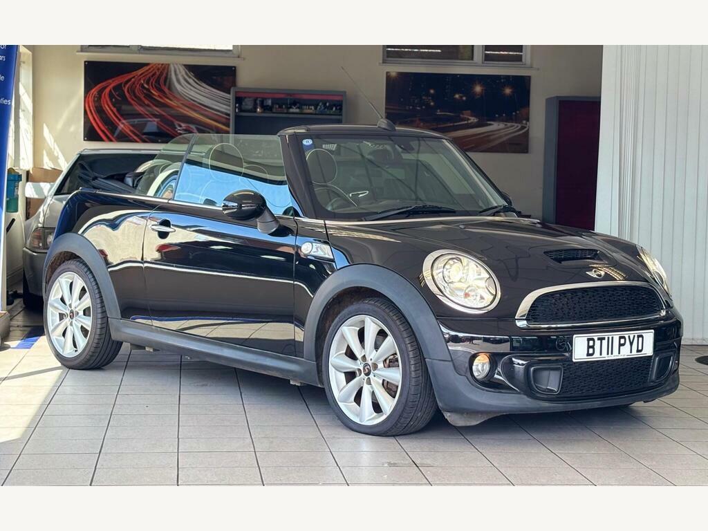 Mini Convertible 1.6 Cooper S Euro 5 S S Black