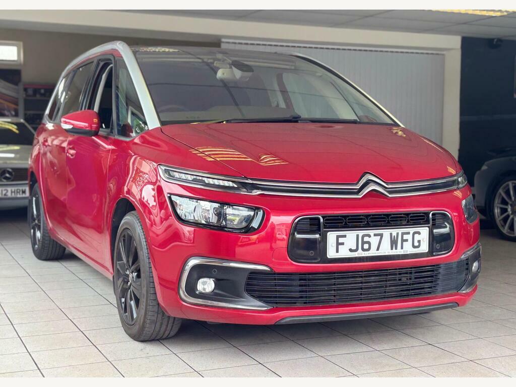 Citroen Grand C4 Picasso 1.2 Puretech Flair Euro 6 S S Red #4