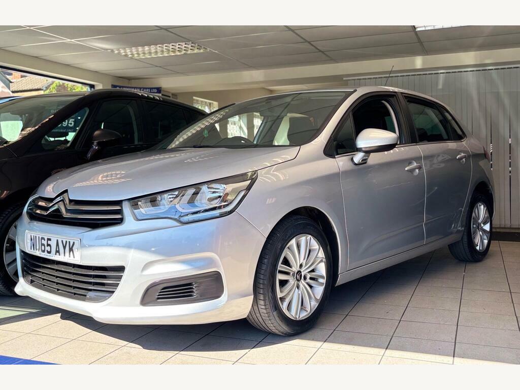 Citroen C4 1.6 Bluehdi Feel Euro 6 NU65AYK Silver #5
