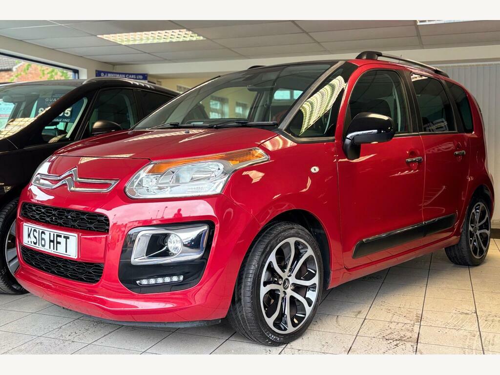 Citroen C3 Picasso 1.6 Bluehdi Platinum Euro 6 KS16HFT Red #5