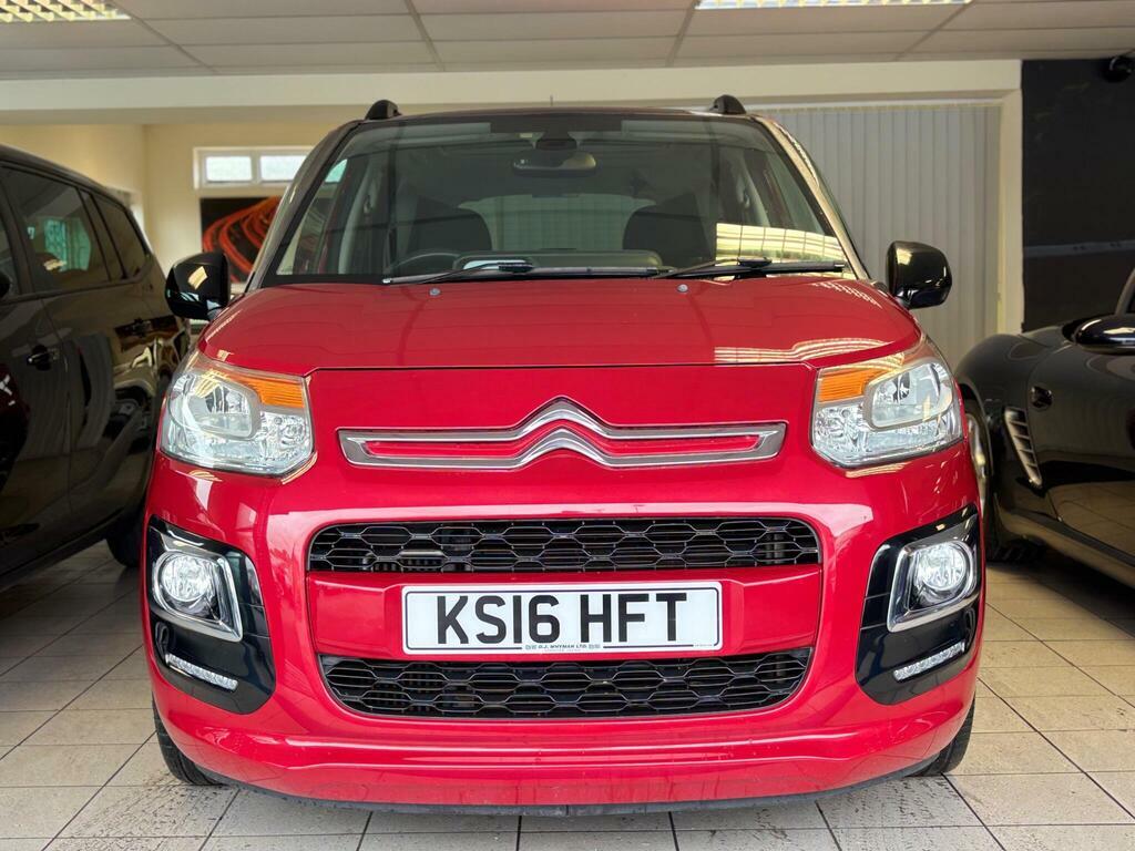 Citroen C3 Picasso 1.6 Bluehdi Platinum Euro 6 KS16HFT Red #3
