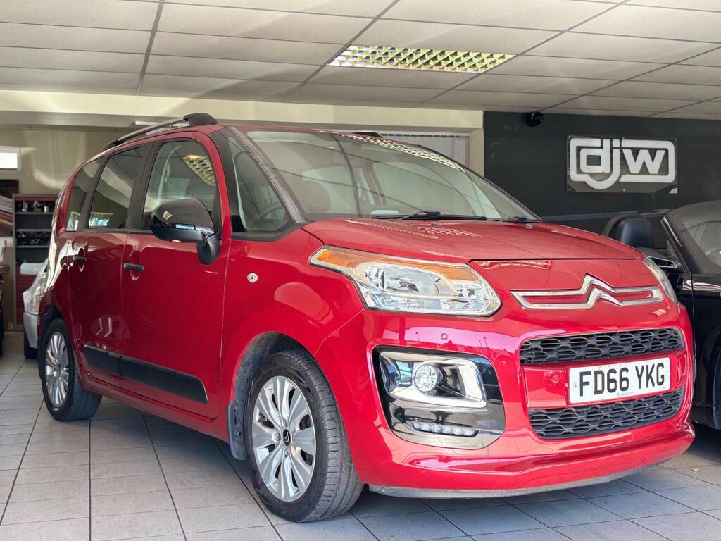 Citroen C3 Picasso 1.2 Puretech Edition Euro 6 Red