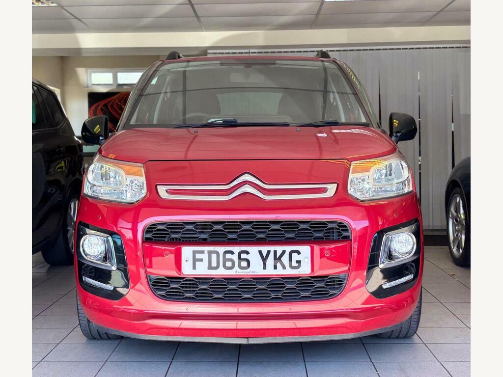 Citroen C3 Picasso 1.2 Puretech Edition Euro 6 FD66YKG Red #3