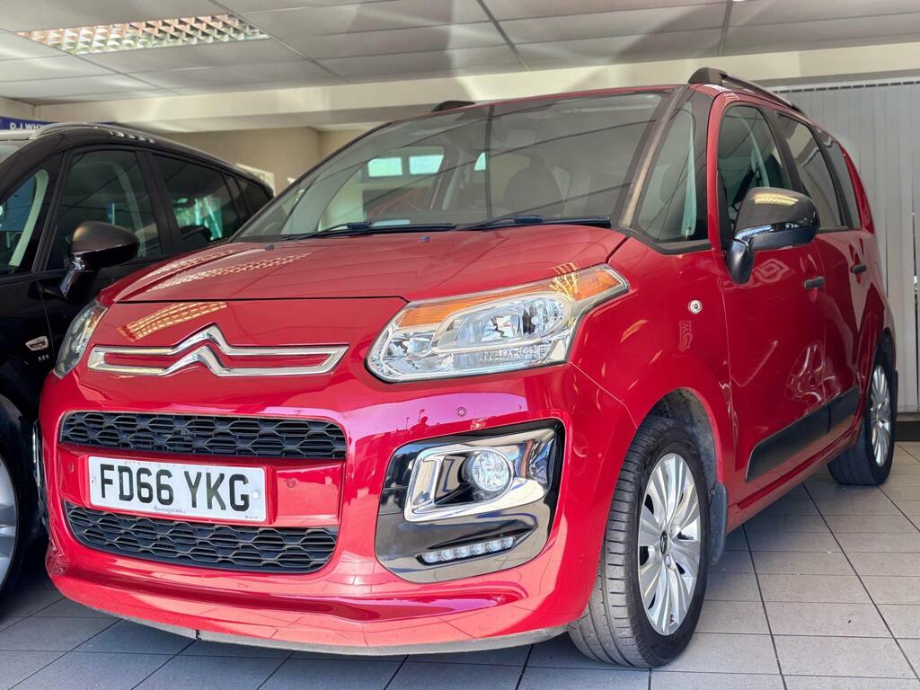 Citroen C3 Picasso 1.2 Puretech Edition Euro 6 FD66YKG Red #5