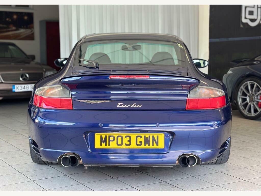 Porsche 911 3.6 996 Turbo Coupe Blue #6