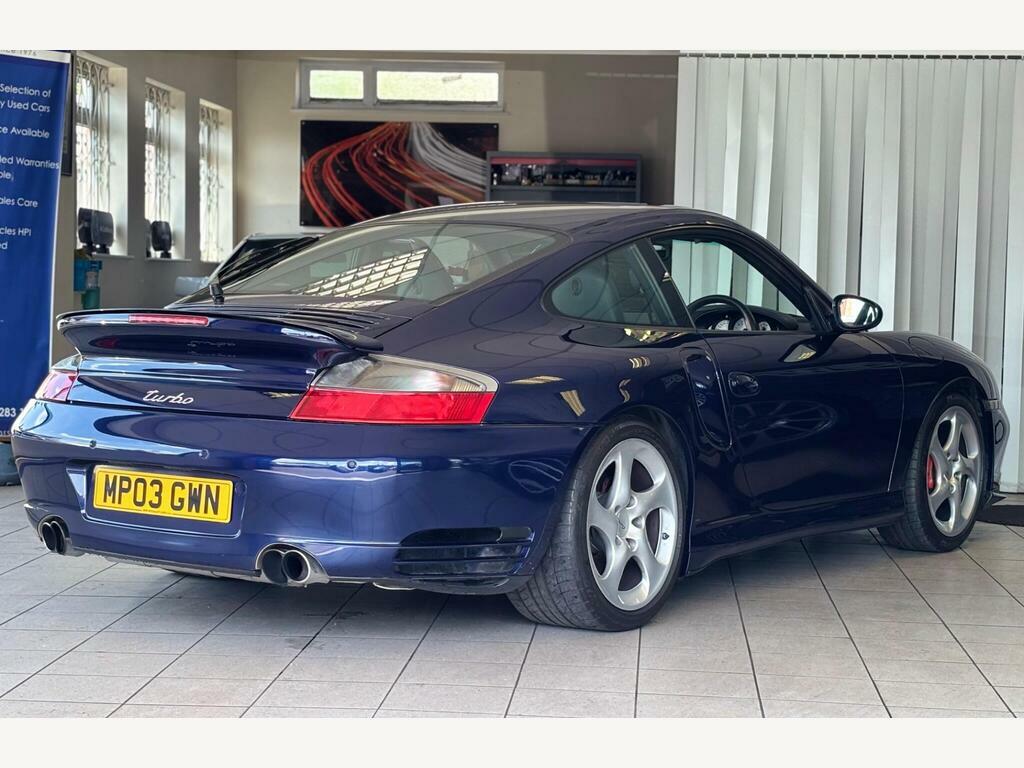 Porsche 911 3.6 996 Turbo Coupe Blue #5