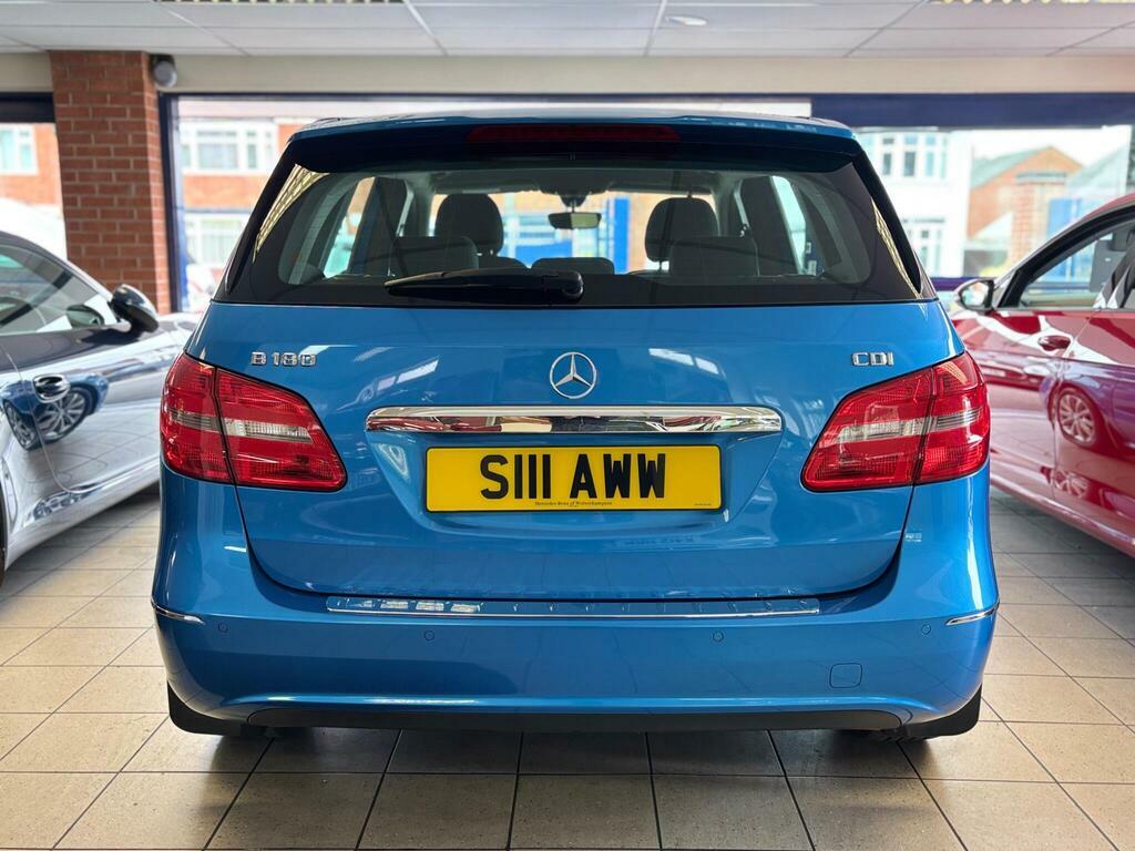 Mercedes-Benz B Class 1.5 B180 Cdi Eco Se Mpv Blue #6