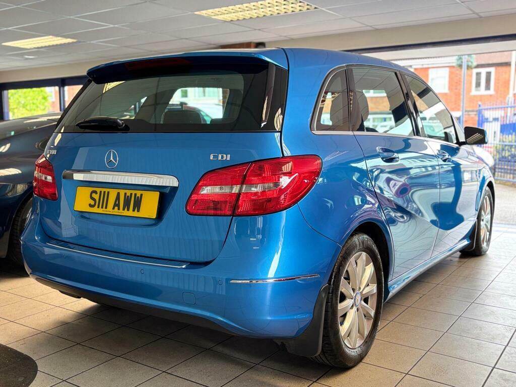 Mercedes-Benz B Class 1.5 B180 Cdi Eco Se Mpv Blue #5