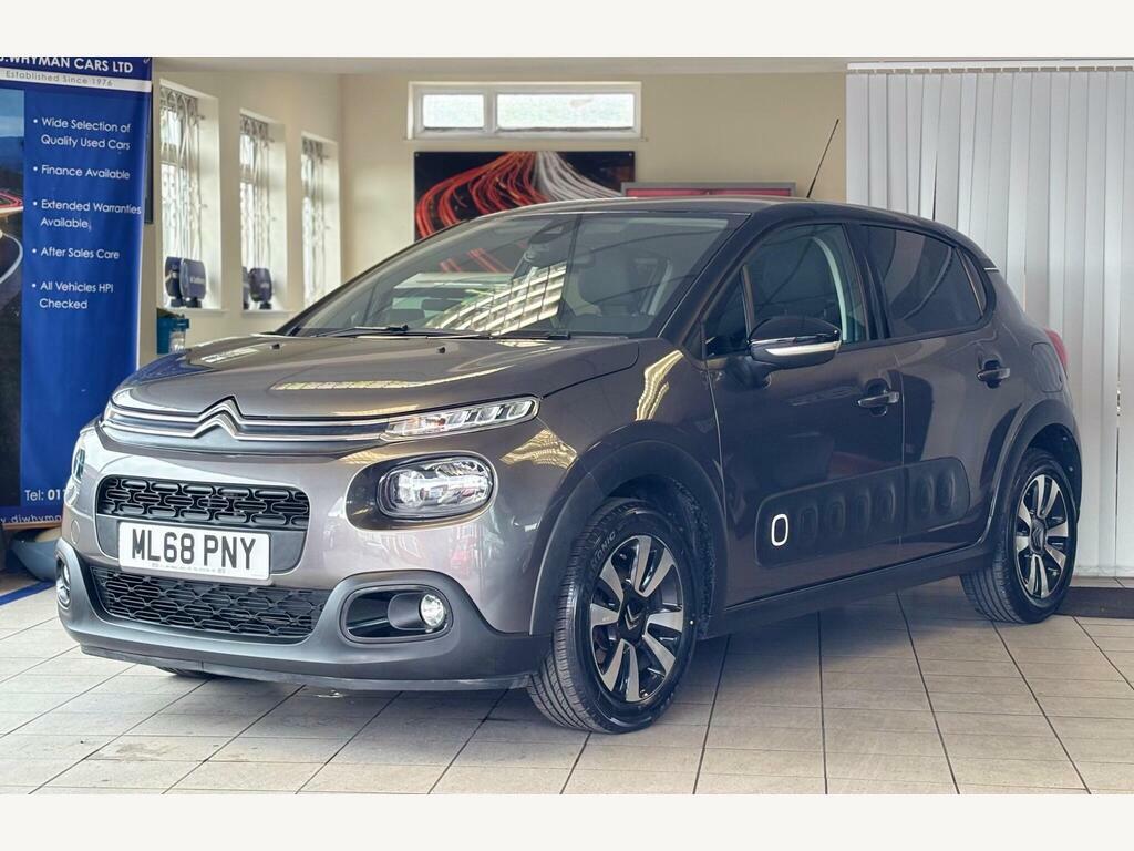 Citroen C3 1.2 Puretech Flair Euro 6 S S ML68PNY Grey #3