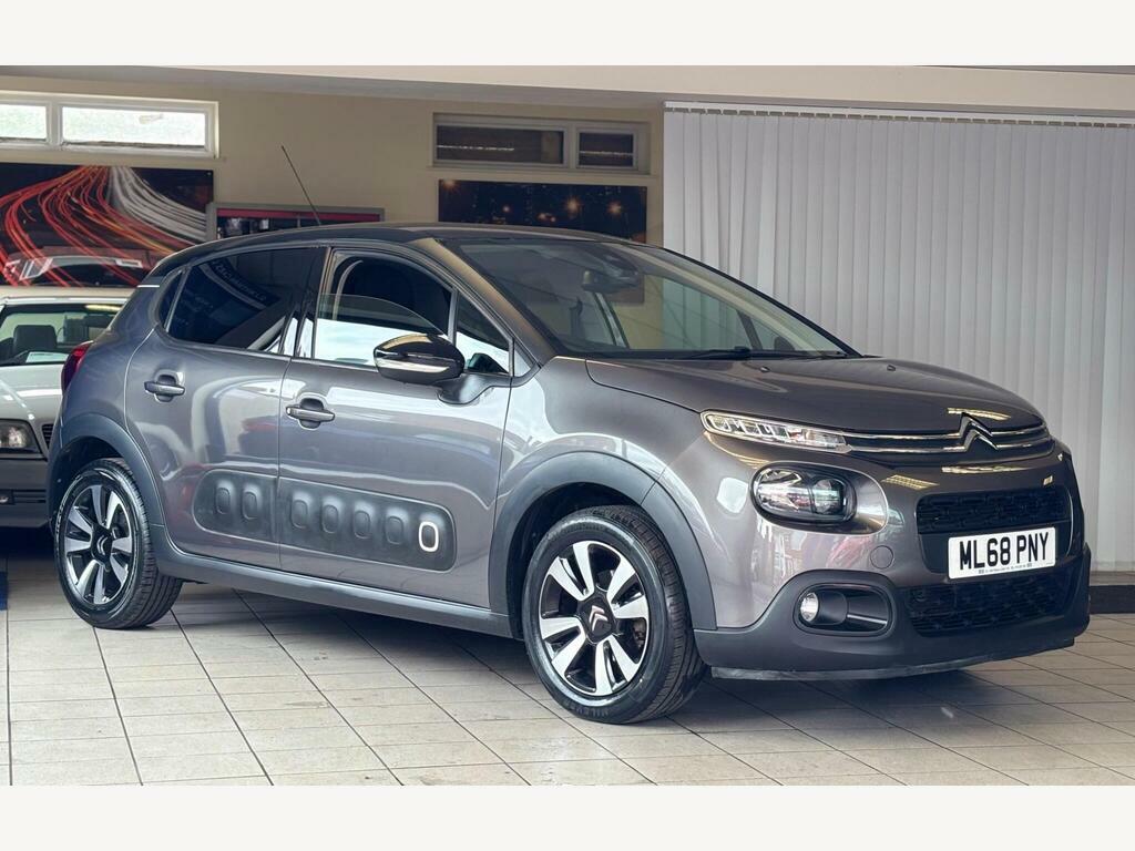 Citroen C3 1.2 Puretech Flair Euro 6 S S ML68PNY Grey #6