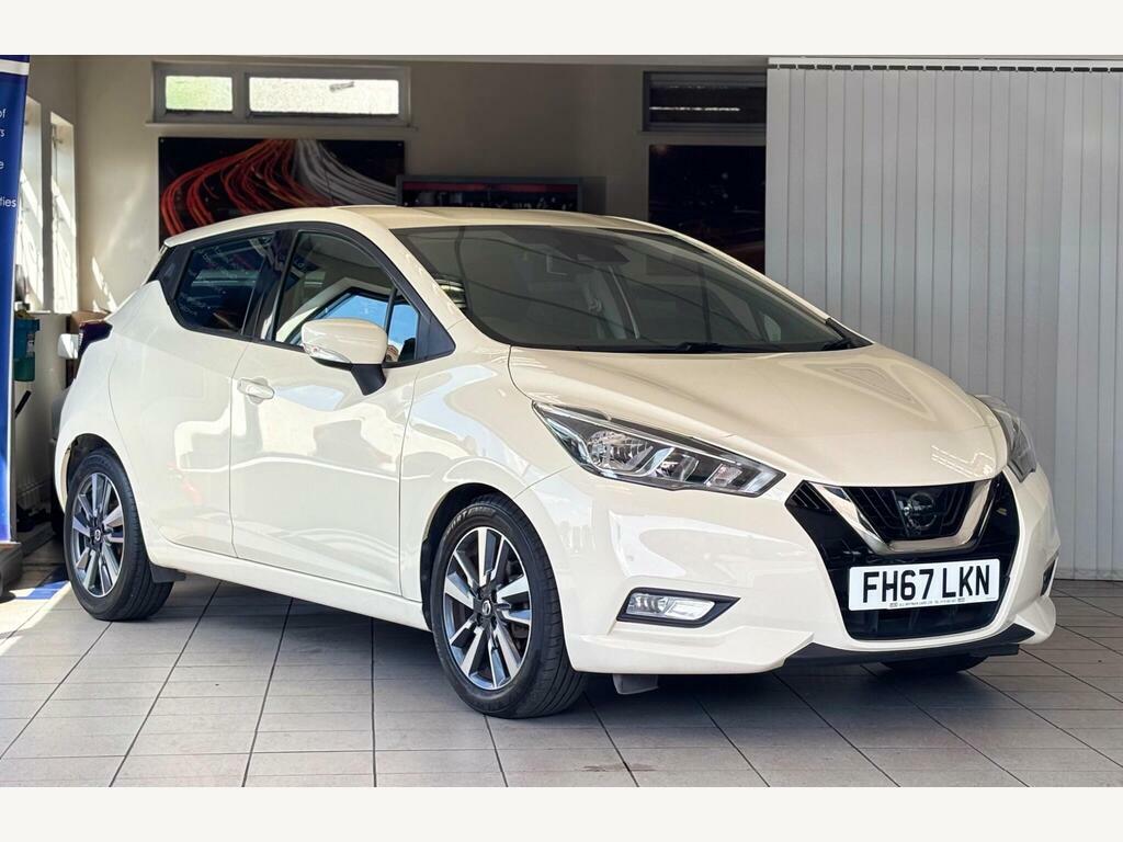 Nissan Micra 0.9 Ig-t Acenta Euro 6 S S White