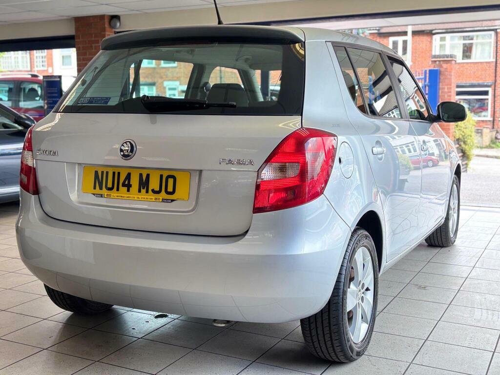 Skoda Fabia 1.2 Se Euro 5 NU14MJO Silver #4