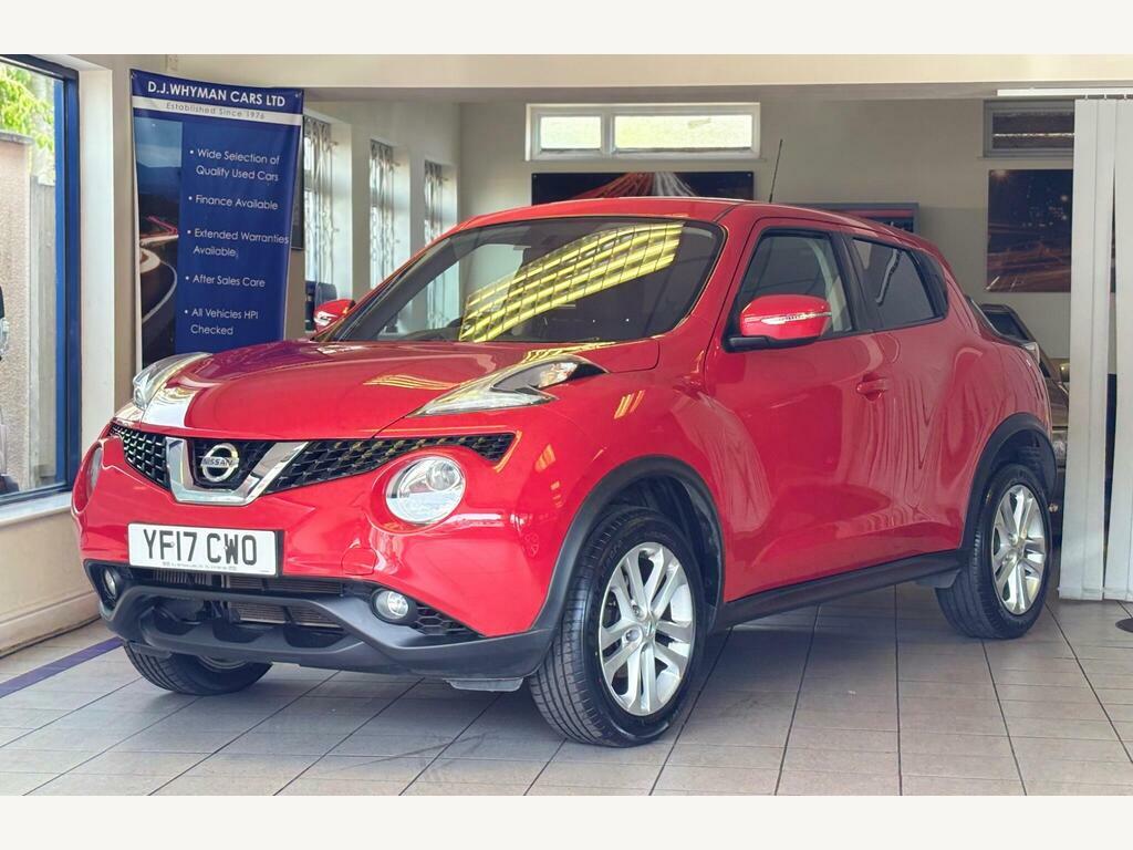 Nissan Juke 1.2 Dig-t Acenta Euro 6 S S YF17CWO Red #3