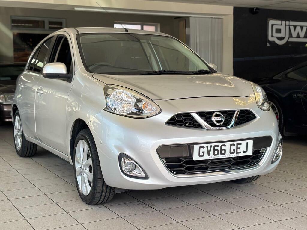 Nissan Micra 1.2 N-tec Euro 6 GV66GEJ Silver #5