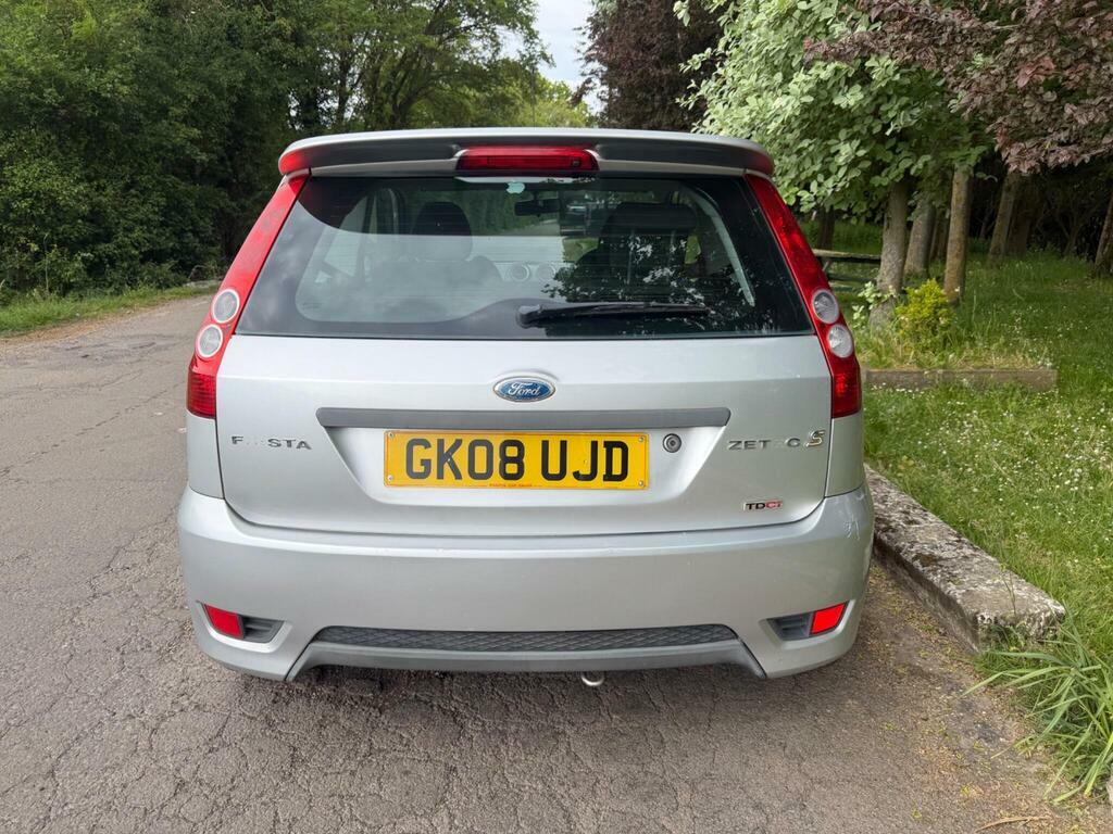 Ford Fiesta 1.6 Tdci Zetec S Silver #4