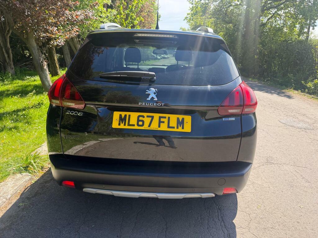 Peugeot 2008 1.2 Puretech Allure Euro 6 ML67FLM Black #4