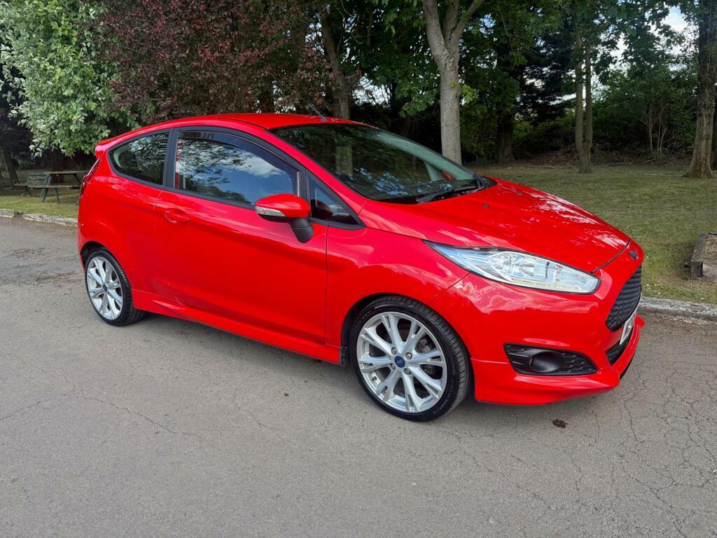 Ford Fiesta 1.0T Ecoboost Zetec S Euro 6 S S Red
