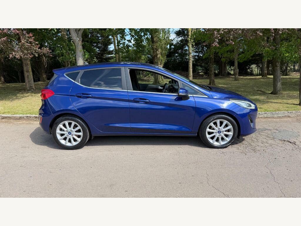Ford Fiesta 1.0T Ecoboost Titanium Euro 6 S S DV18HTX Blue #6