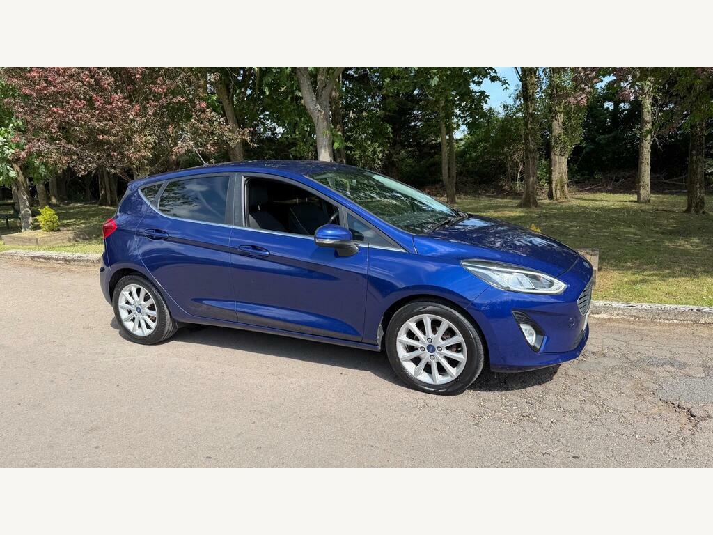 Ford Fiesta 1.0T Ecoboost Titanium Euro 6 S S Blue